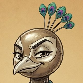Beau the peacock